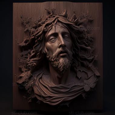 3D model st jesus (STL)